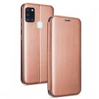 Cool Funda Flip Cover Elegance Dorado Rosa para Samsung Galaxy A21s