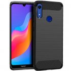 Cool Funda Carbón Negro para Huawei Y6 (2019) / Y6s / Honor 8A