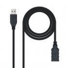 Nanocable Cabo USB 3.0 Extensor Macho/Fêmea 3m Preto Nanocable Cabo USB 3.0 Extensor Macho/Fêmea 3m Preto