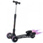 HomCom Patinete Infantil Negro