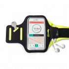 Celly Arm Band Brazalete Amarillo para Smartphone hasta 6.5"