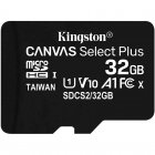 Kingston Canvas Select Plus 32GB MicroSDXC UHS-I U3 V30 Clase 10