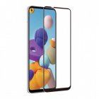 Muvit Protector Pantalla Cristal Templado Plano Marco Negro para Samsung Galaxy A21S