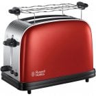 Russell Hobbs Flame Red Colours Plus Torradeira 2 Ranhuras Vermelho/Inox
