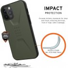UAG Civilian Funda Oliva para iPhone 12 Pro Max