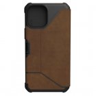 UAG Metropolis Funda Leather Marrón iPhone 12 Pro Max