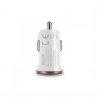 Mooov Carregador de Automóvel 2x USB 2.4A Rosa Dourado