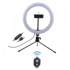 Fluxs Neptuno Anillo LED 10" para Selfies