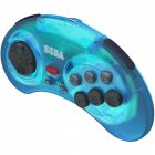 Retro-Bit Gamepad SEGA Mega Drive 8-B 2.4G Azul