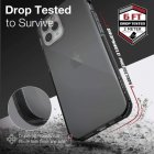 Raptic Funda Clear Negra para Apple iPhone 12 Pro Max