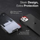 Raptic Funda Clear Negra para Apple iPhone 12 Pro Max