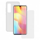 Contact Pack Funda Transparente + Protector Cristal Templado para Xiaomi Mi 10 Lite