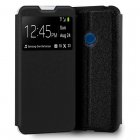 Cool Funda Flip Cover Liso Negro para Wiko View 5/View 5 Plus