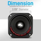 Pyramid TW44 Altavoz para Coche con Membrana de Titanio 300W Alto SPL