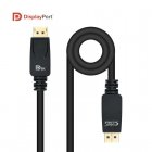 Nanocable Cable DisplayPort 1.4 Macho/Macho Negro 3 m