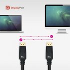 Nanocable Cable DisplayPort 1.4 Macho/Macho Negro 3 m