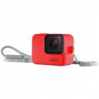 GoPro Funda + Correa Firecracker Red para Hero 5/6/7