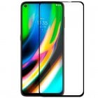 Cool Protector Cristal Templado 3D Negro para Motorola Moto G9 Plus