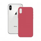 Ksix Soft Silicone Fucsia para iPhone X/XS