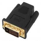 Goobay Adaptador DVI-D 24+1 Macho a HDMI Hembra Negro