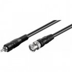 Goobay Cable BNC a RCA Macho/Macho 2m Negro Goobay Cable BNC a RCA Macho/Macho 2m Negro