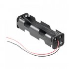 Goobay Portapilas Plano para 8 Pilas LR6 AA Negro