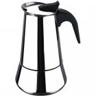 Bergner Cafetera Espresso de Acero Inoxidable 6 Tazas