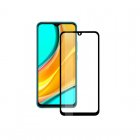 Mobile Tech Cristal Templado 9H Full Glue 2.5D Borde Negro para Xiaomi Redmi 9