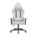 Newskill Kitsune Zephyr Series Cadeira Gaming com acabamento em Tecido Cinzento/Vermelho