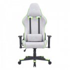 Newskill Kitsune Zephyr Series Cadeira Gaming com acabamento em Tecido Cinzento/Verde