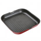 Bergner Click & Cook Sartén Grill de Aluminio Prensado 28x28x4.5cm