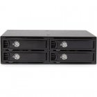 StarTech SATSASBP425 Armario Rack Móvil 5.25" 4 Bahías