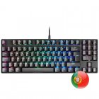 Mars Gaming MKREVOPRO Teclado Mecânico Gaming RGB Switch Kaihl Azul Português (PT)