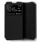 Cool Funda Flip Cover Liso Negro para Wiko Y81