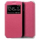 Cool Funda Flip Cover Liso Rosa para Oppo A52 / A72 / A92