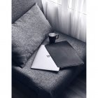 Suritt Corteccia Funda de Piel/Cuero Negro para MacBook Pro 16"