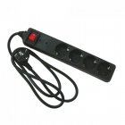 Eurobric Regleta 4 Tomas con Interruptor 1.5m Eurobric Regleta 4 Tomas con Interruptor 1.5m
