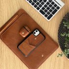 Suritt Corteccia Black Funda de Piel/Cuero Negra para iPad Pro 12.9"