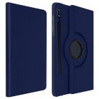 Avizar Funda Libro Soporte Azul para Samsung Galaxy Tab S7 Plus 12.4