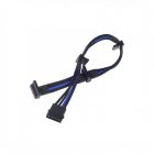 SilverStone PP07-BTSBA Cable Extensor de Alimentación Molex a 4xSATA Macho/Macho 0.3m Negro/Azul SilverStone PP07-BTSBA Cable Extensor de Alimentación Molex a 4xSATA Macho/Macho 0.3m Negro/Azul