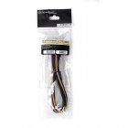 SilverStone PP07-EPS8BG Cable Extensor de Alimentación EPS 8 Pin a EPS/ATX 4+4 Pin 30cm Negro/Oro