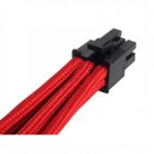 SilverStone PP07-IDE6R Cable Extensor de Alimentación 6 Pin a PCI-E 6 Pin Macho/Hembra 25cm Rojo