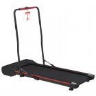 HomCom Cinta de Correr Plegable Negra/Roja