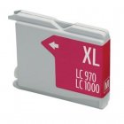 Inkpro Cartucho de Tinta Compatible con Brother LC970XL/1000XL Magenta