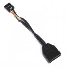 SilverStone G11303050-RT Adaptador Interno 19 Pin USB 2.0 a USB 3.0 Macho/Hembra 10cm