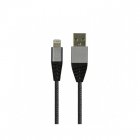 Muvit Tiger Cable USB Lightning MFI 2,4A 1,2m Gris