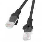Lanberg Cable de Red RJ45 UTP Cat.6 1m Negro