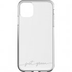 Just Green Carcasa Transparente Biodegradable para iPhone 11
