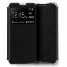 Cool Funda Flip Cover Liso Negro para Oppo Find X2 Neo