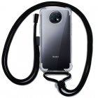Cool Funda con Cordón Negro para Xiaomi Redmi Note 9T